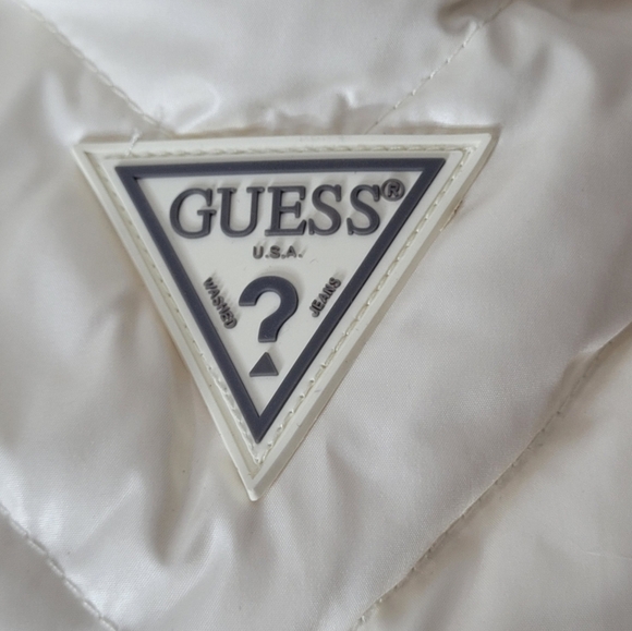 Guess Quilted Puffer Jacket  - Size L - Picture 11 of 15